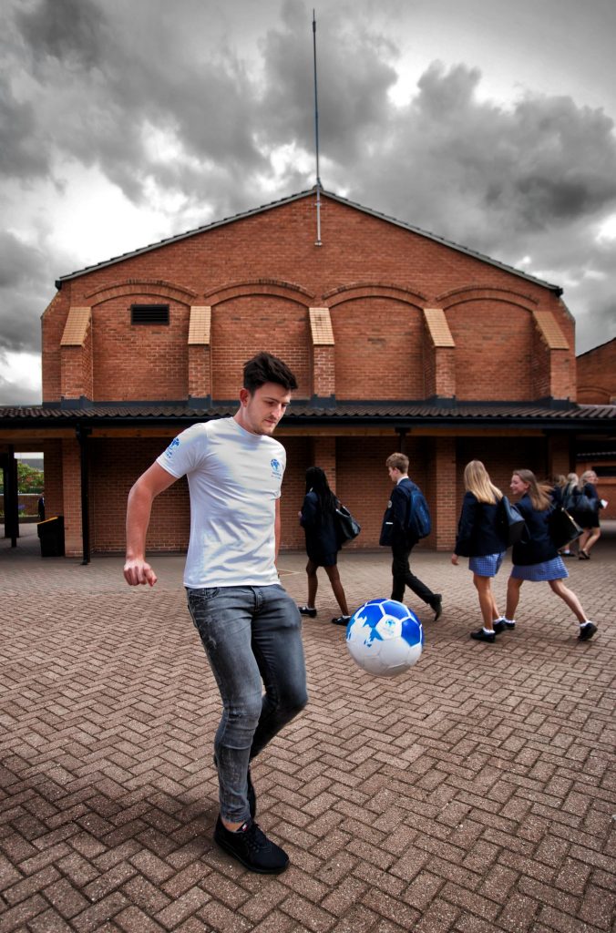 Leicester City and England player, Harry Maguire.