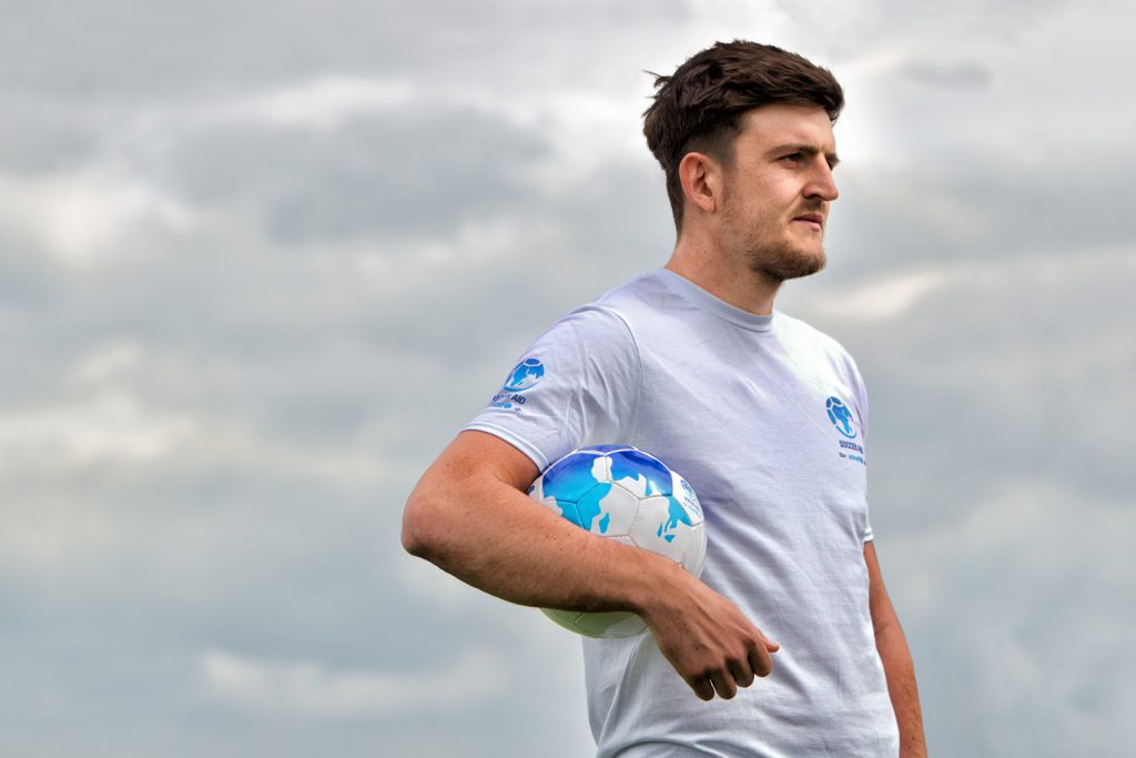 Leicester City and England player, Harry Maguire