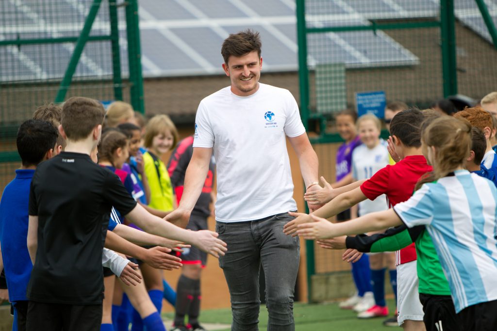 Leicester City and England player, Harry Maguire